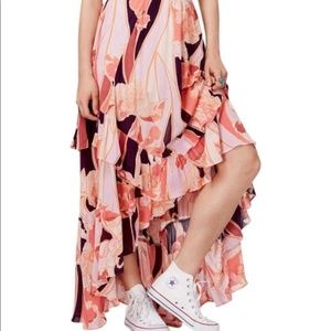 FREE PEOPLE Bring Back the Summer Maxi Skirt NEW!